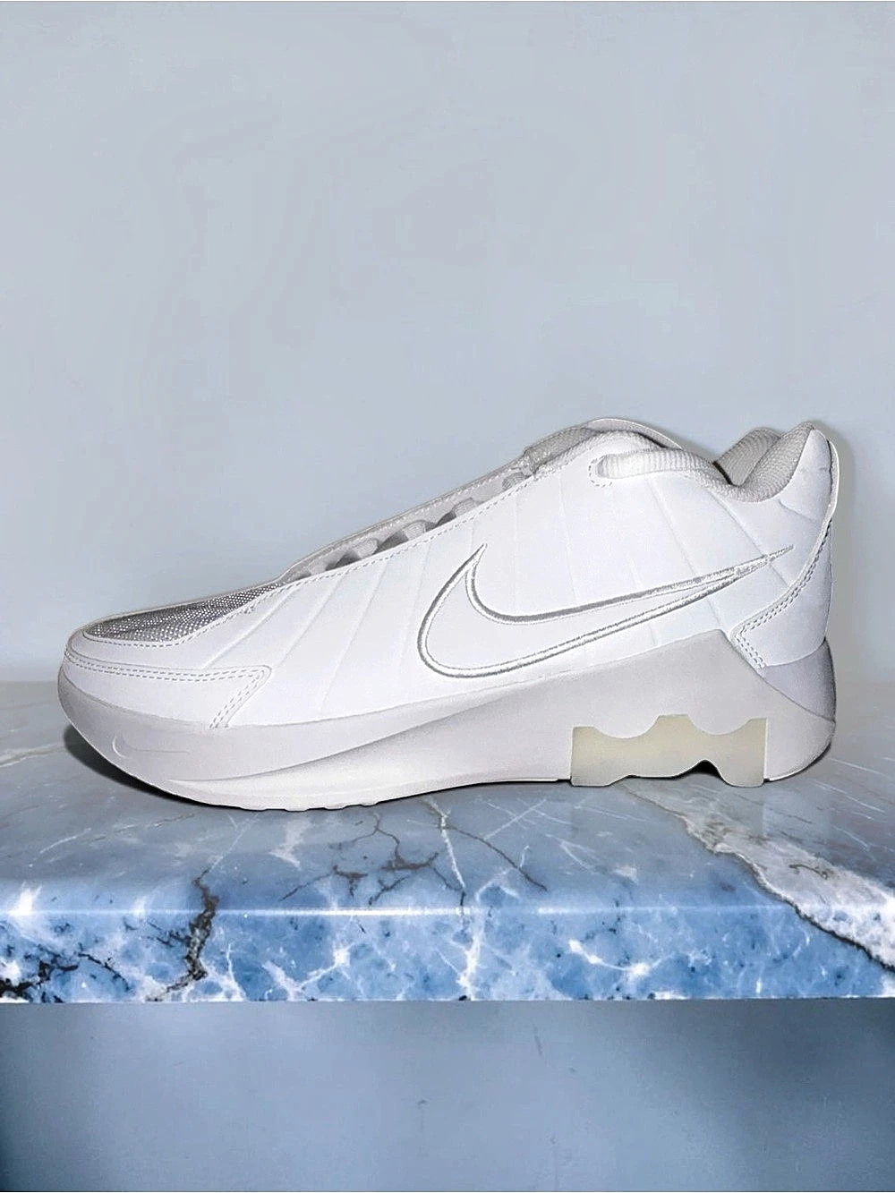Nike LeBron Witness IX in the White/Black/White col